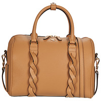 Bags Women Handbags Lauren Ralph Lauren KADEN 27 SATCHEL MEDIUM Camel