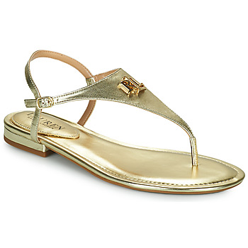 Shoes Women Sandals Lauren Ralph Lauren ELLINGTON SANDALS CASUAL Gold