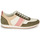 Shoes Women Low top trainers Lauren Ralph Lauren COLTEN Kaki / Beige / Pink