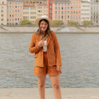 Clothing Women Jackets / Blazers Céleste SASSAFRAS Camel