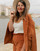 Clothing Women Jackets / Blazers Céleste SASSAFRAS Camel