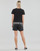 Clothing Women Blouses Karl Lagerfeld S/SLV BOUCLE KNIT TOP Black / Ecru