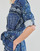 Clothing Women Short Dresses Liu Jo ABITO CAMICIA DEN.BLUE PRINTS WASH Blue