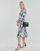 Clothing Women Long Dresses Liu Jo ABITO TS. Ocean / Flowers 