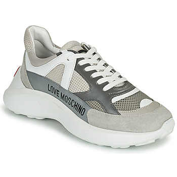 Shoes Women Low top trainers Love Moschino JA15306G1E Grey / White