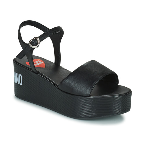 miste dig selv roman pumpe Love Moschino JA16197I0E Black - Free delivery | Spartoo NET ! - Shoes  Sandals Women USD/$263.20