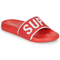 Shoes Women Sliders Superdry Code Core Pool Slide Red