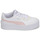 Shoes Girl Low top trainers Puma Carina Lift PS White / Pink