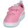 Shoes Girl Low top trainers Puma Courtflex v2 V PS Pink / White