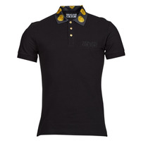 material Men short-sleeved polo shirts Versace Jeans Couture 72GAGT05 Black