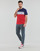 Clothing Men short-sleeved t-shirts Fila BOISE Marine / Red