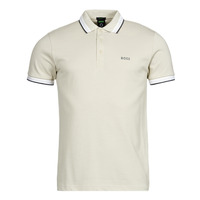 material Men short-sleeved polo shirts BOSS Paddy Curved Beige