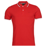 material Men short-sleeved polo shirts Geox M1210A-T2649 Red
