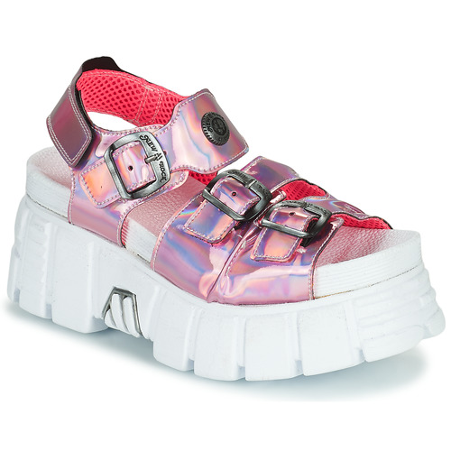 camouflage scheiden bewaker New Rock DISCO HOLO Pink / Iris - Free delivery | Spartoo NET ! - Shoes  Sandals Women USD/$193.60