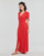 Clothing Women Long Dresses Naf Naf KATOU Red