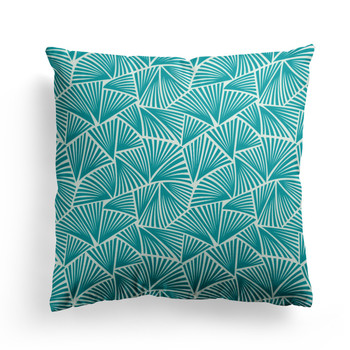 Home Cushions covers Maison Jean-Vier Palma Emerald