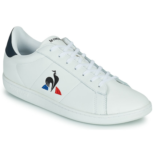 Treble Denemarken paneel Le Coq Sportif COURTSET White - Free delivery | Spartoo NET ! - Shoes Low  top trainers Men USD/$94.00