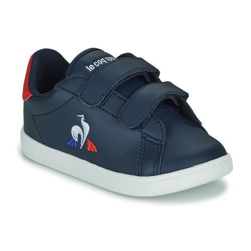 Shoes Children Low top trainers Le Coq Sportif COURTSET INF Blue