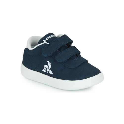 Shoes Children Low top trainers Le Coq Sportif COURT ONE INF Blue