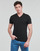 Clothing Men short-sleeved t-shirts Teddy Smith TAWAX Black
