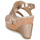 Shoes Women Sandals Les Petites Bombes MELINE Gold / Pink