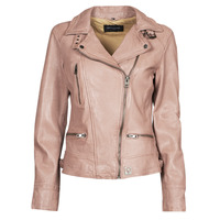 material Women Leather jackets / Imitation le Oakwood VIDEO Pink