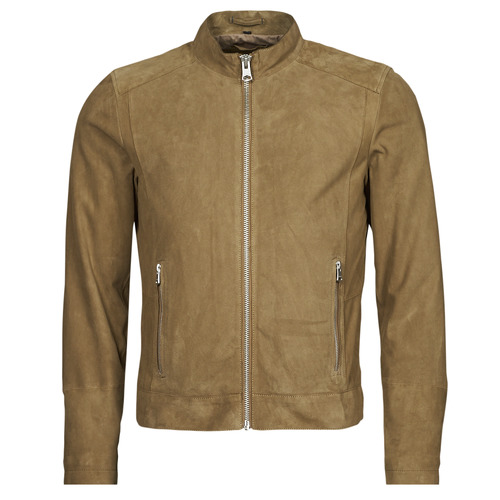 material Men Leather jackets / Imitation le Oakwood MILTON Camel