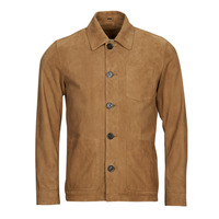 Clothing Men Leather jackets / Imitation le Oakwood RICCARDO Cognac