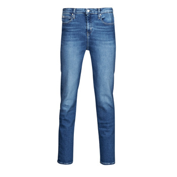 Clothing Men slim jeans Calvin Klein Jeans HIGH RISE SLIM Blue / Clear