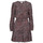 material Women Short Dresses Tommy Hilfiger VISCOSE F&F KNEE DRESS LS Multicolour