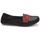 Shoes Girl Loafers Mod'8 CELEMOC JUNIOR Black / Leopard / Red