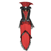 Clothing Girl Fancy Dress Fun Costumes COSTUME ADOLESCENT BLOODTHIRSTY QUEEN Multicolour