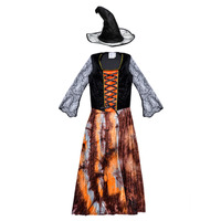 material Girl Fancy Dress Fun Costumes COSTUME ENFANT DAZZLING WITCH Multicolour