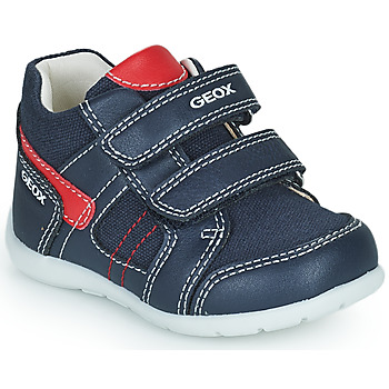 Shoes Boy High top trainers Geox B ELTHAN BOY A Marine / Red