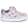 Shoes Girl Low top trainers Geox B GISLI GIRL A Pink