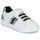 Shoes Girl Low top trainers Geox J DJROCK GIRL B White / Black