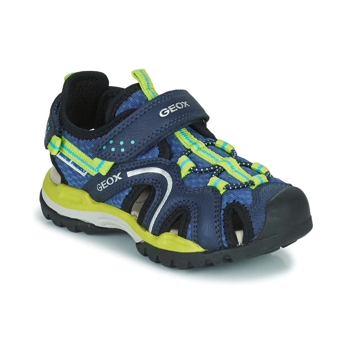 Shoes Boy Sports sandals Geox J BOREALIS BOY Blue / Green
