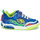 Shoes Boy Low top trainers Geox J INEK BOY Blue / Green
