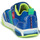 Shoes Boy Low top trainers Geox J INEK BOY Blue / Green