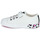 Shoes Girl Low top trainers Geox JR CIAK GIRL White / Pink