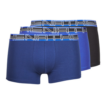 Underwear Men Boxer shorts Athena FULL STRETCH X3 Blue / Blue / Black