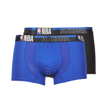 Underwear Men Boxer shorts Athena NBA X2 Black / Blue