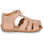 Shoes Girl Sandals Bisgaard CARLY Pink