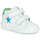 Shoes Children High top trainers Bisgaard VINCENT White / Blue / Green