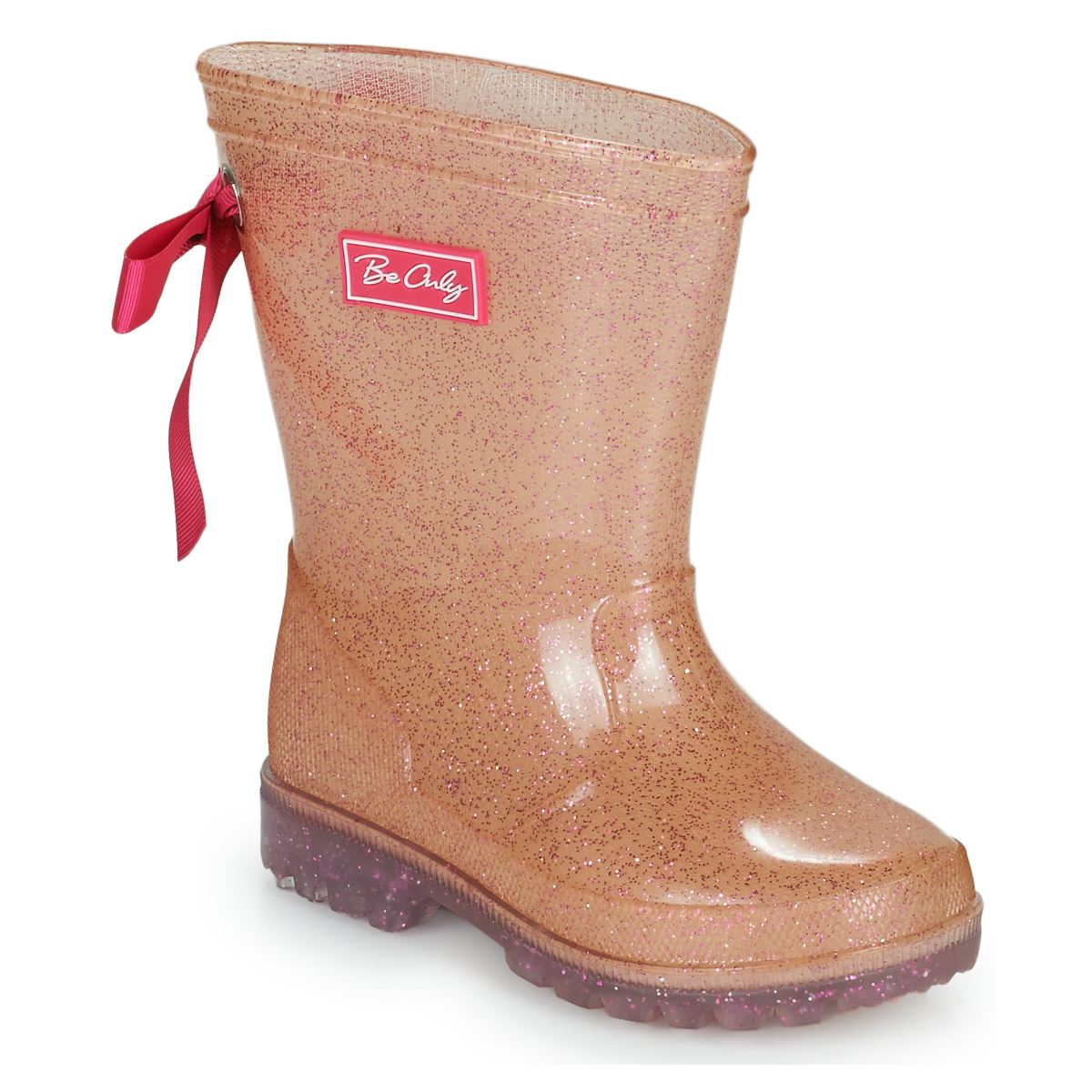 Shoes Girl Wellington boots Be Only CARLY Pink