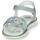Shoes Girl Sandals Chicco CARLY Silver