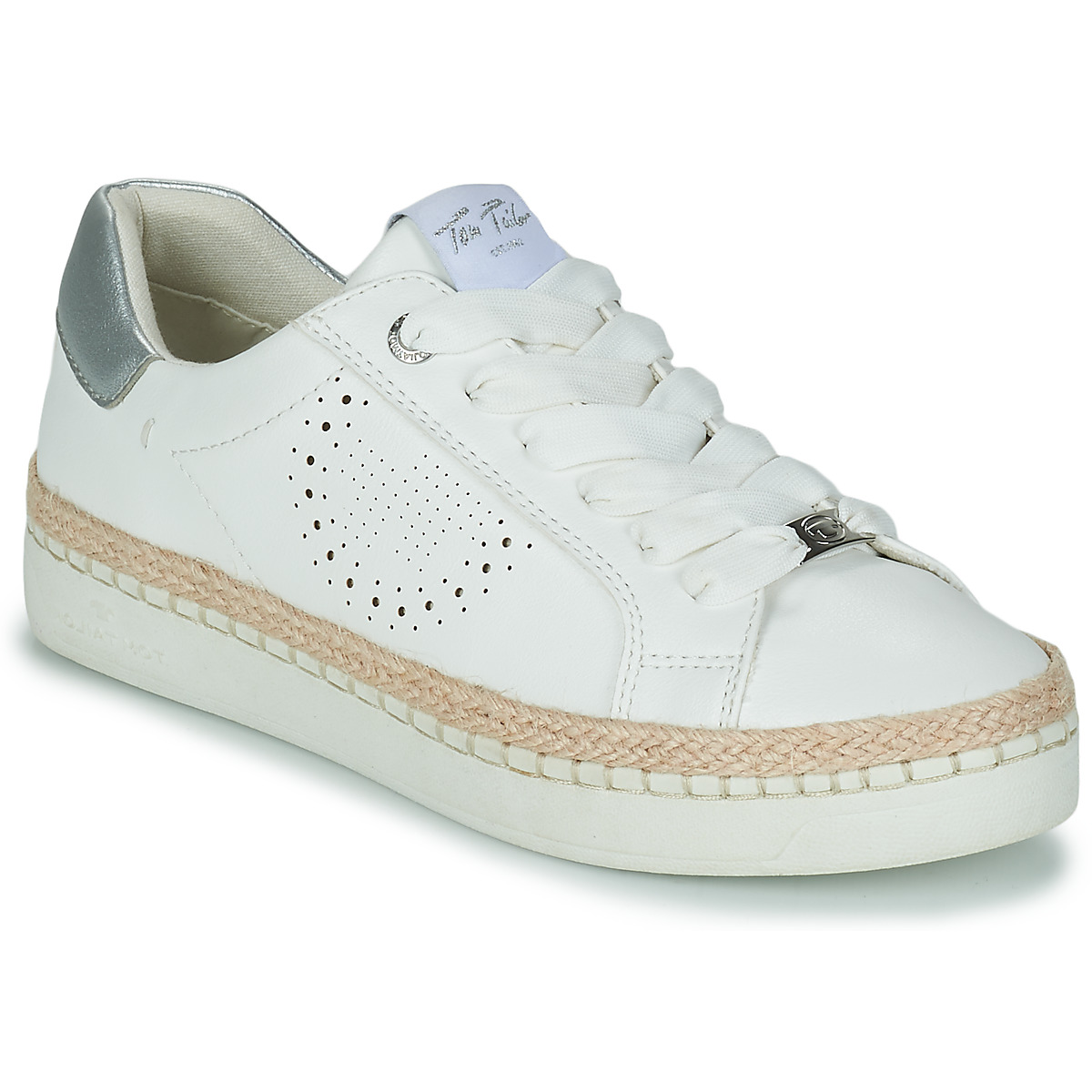 Shoes Women Low top trainers Tom Tailor 3292615 White