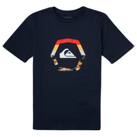material Boy short-sleeved t-shirts Quiksilver UPRISE TEE Marine