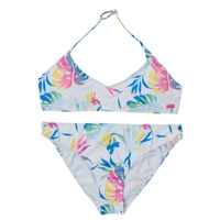 Clothing Girl Swimsuits Roxy GOOD ROMANCE TRI Multicolour