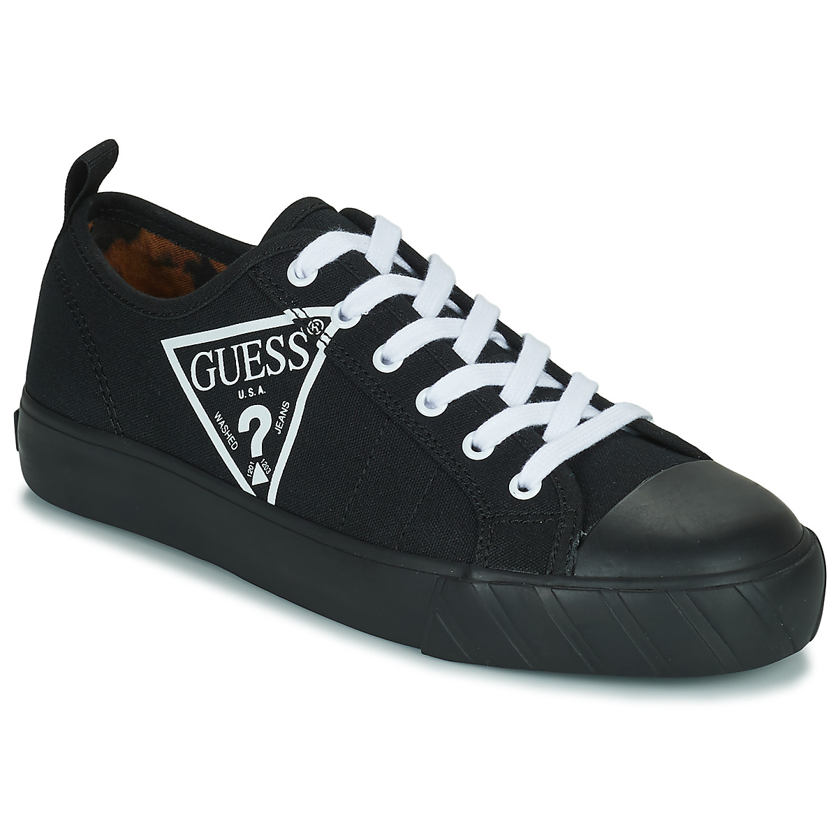 Shoes Women Low top trainers Guess KERRIE Black
